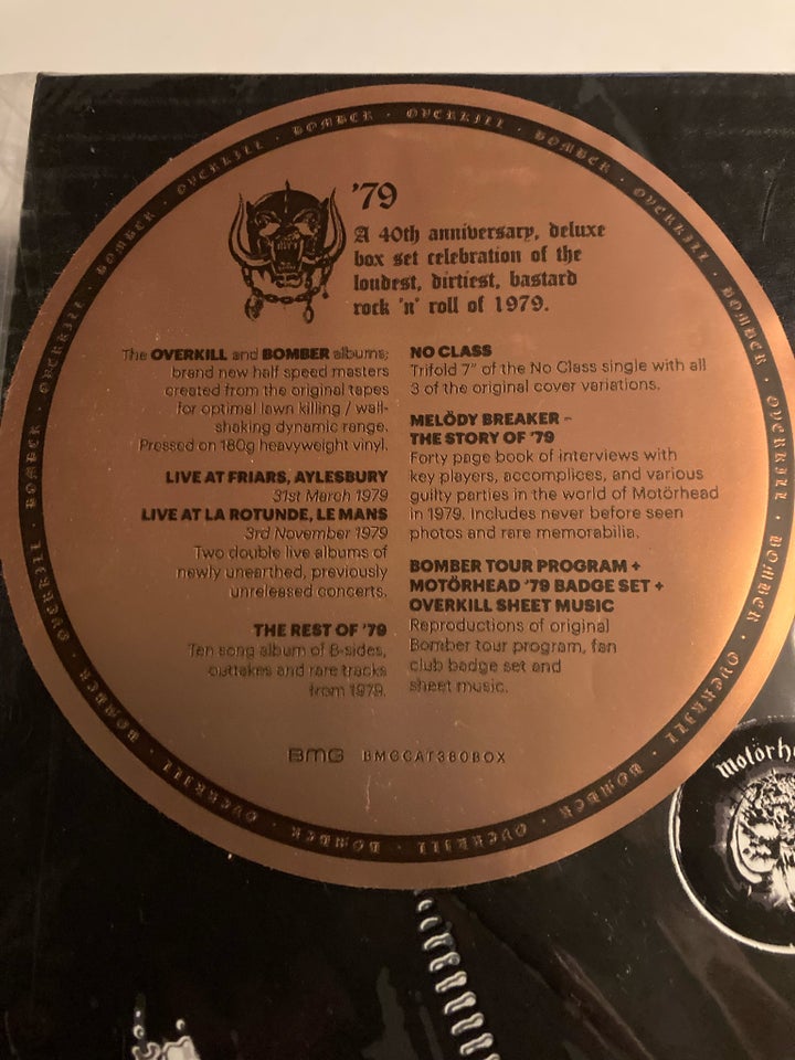 LP, Motörhead, 1979 40th