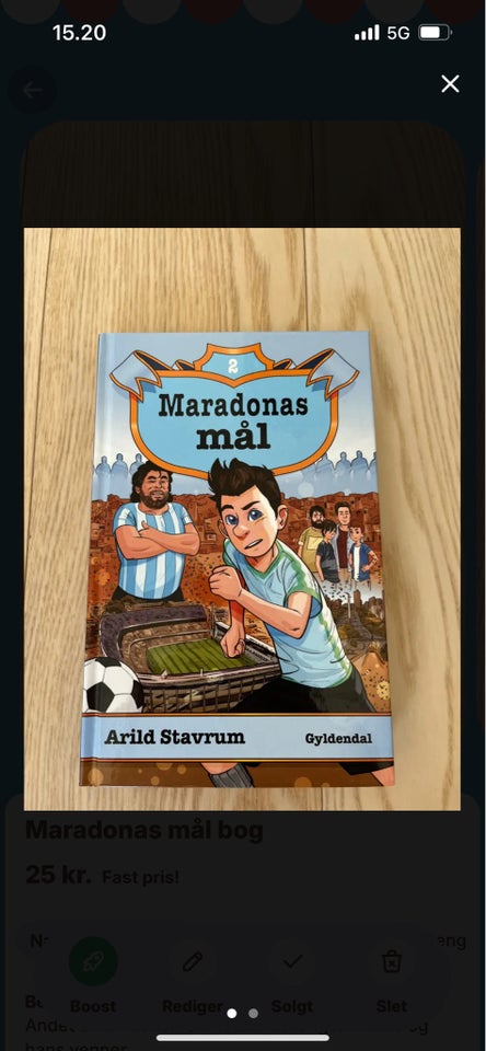 Maradonas mål, Arild Stavrum