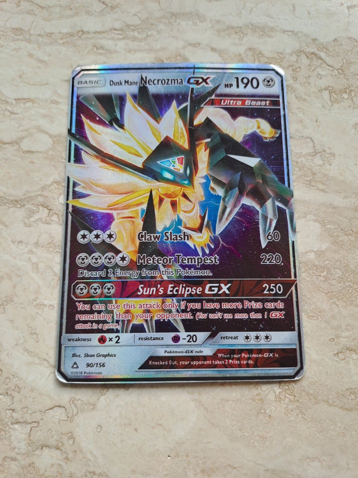 Samlekort, Dusk Mane Necrozma GX