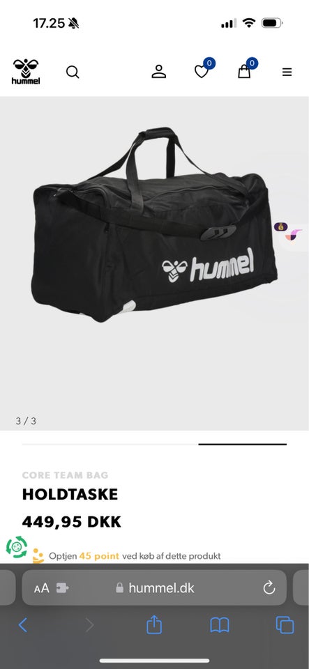 Taske, Hummel core team bag , Hummel