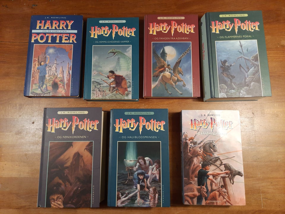 Harry Potter 1-7, J. K. Rowling,