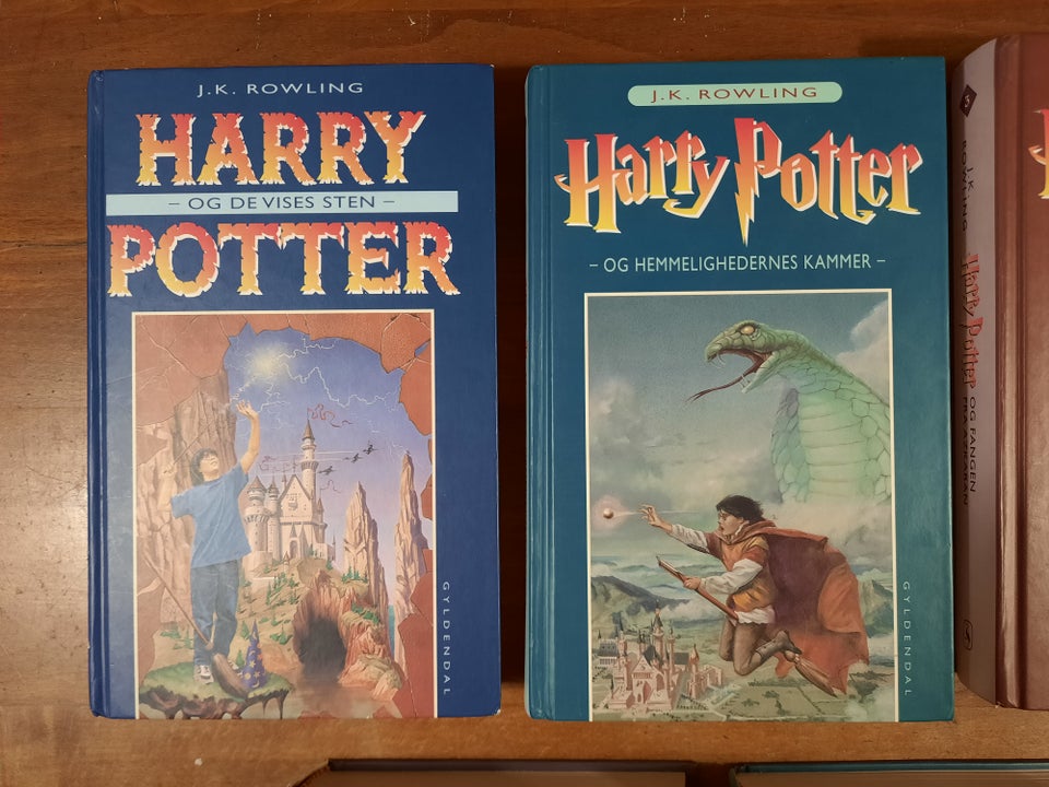 Harry Potter 1-7, J. K. Rowling,