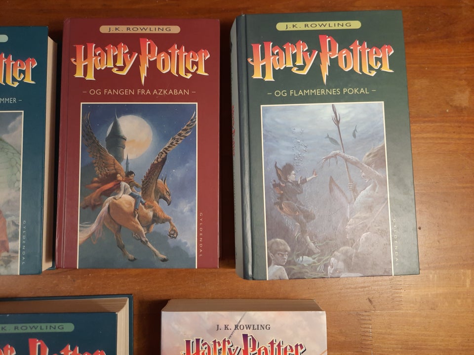 Harry Potter 1-7, J. K. Rowling,