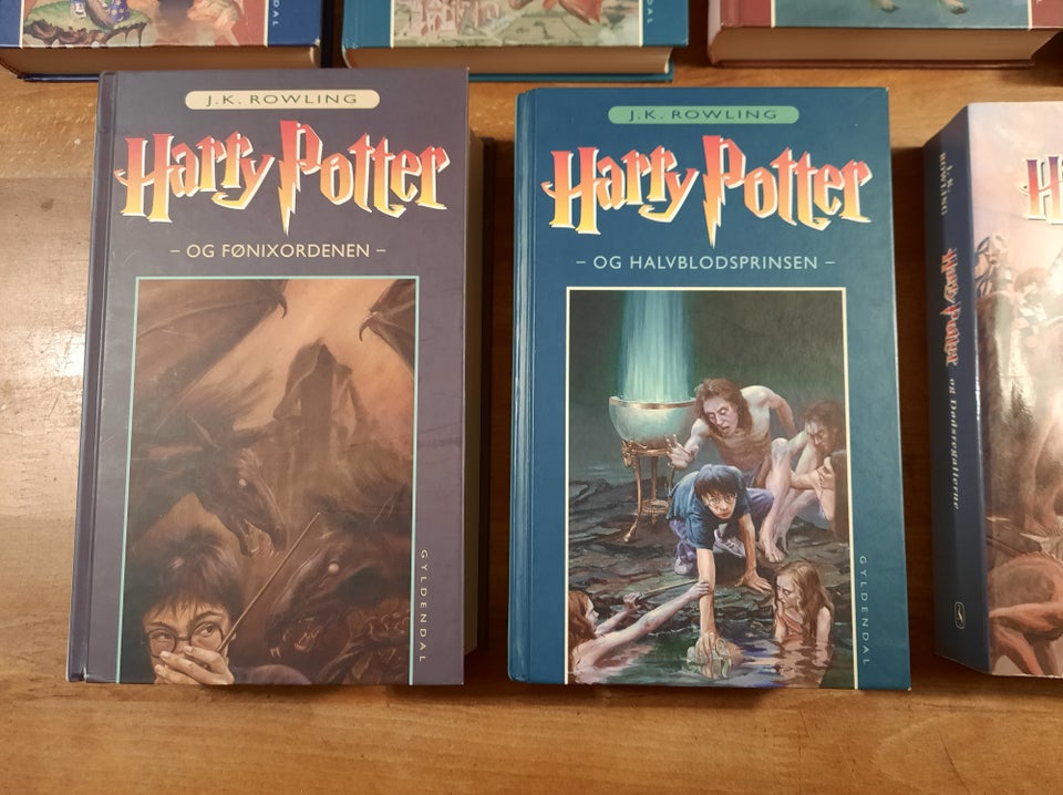 Harry Potter 1-7, J. K. Rowling,