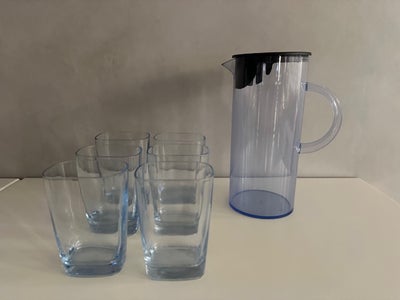 Glas Vandglas og Juicekande