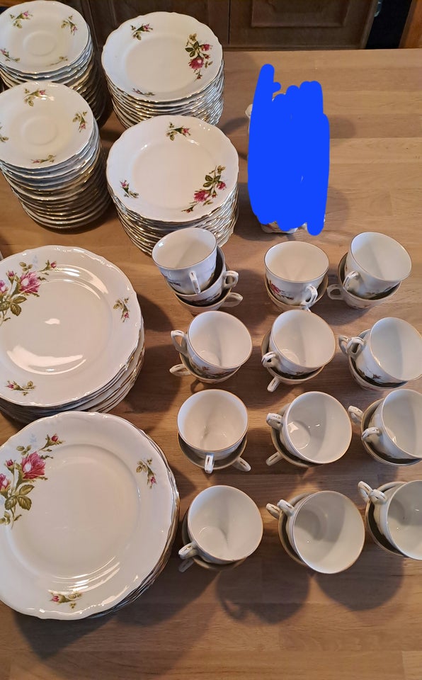 Porcelæn Kaffe og middags stel