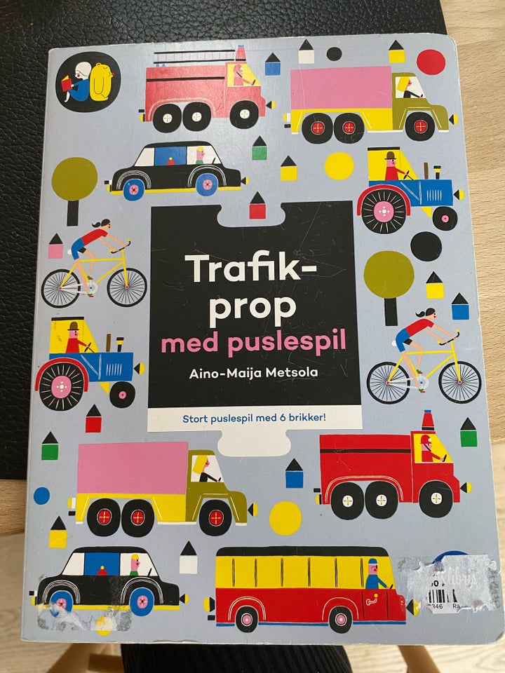 Trafik- prop med puslespil,