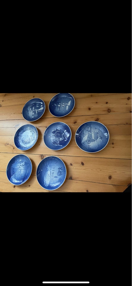 7 x juleplatter, Bing  Grøndahl /