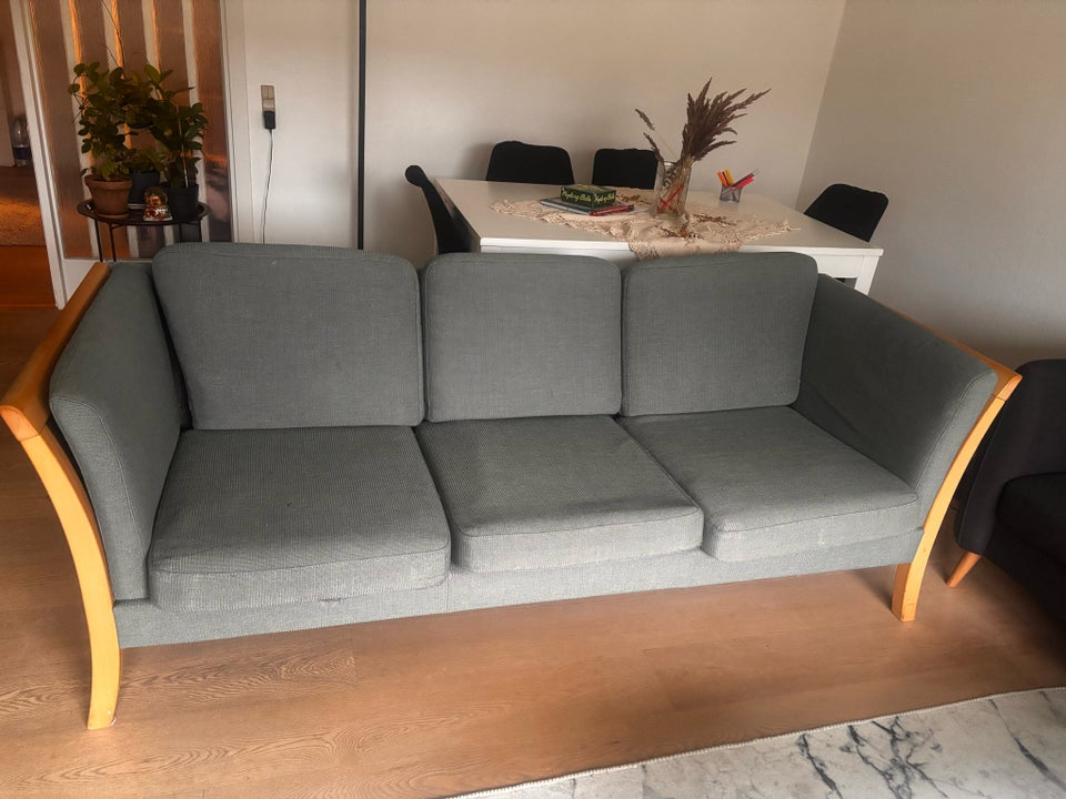 Sofa, polyester, 3 pers.