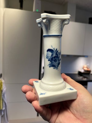 Porcelæn Lysestage  Kgl