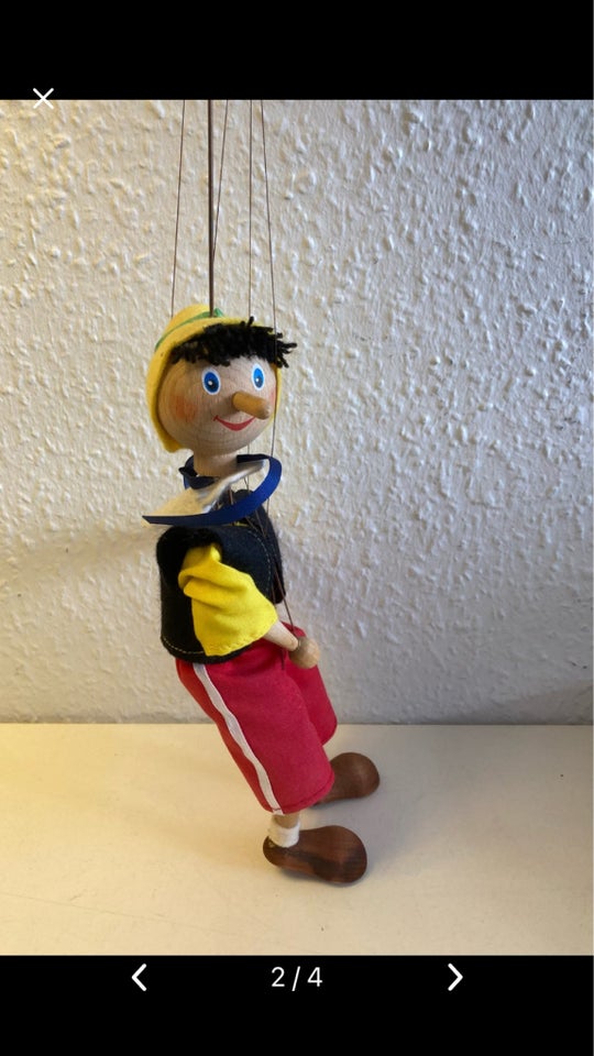 Dukkeførerdukke pinocchio