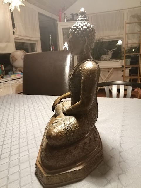 Smuk Stor Bronze Buddha