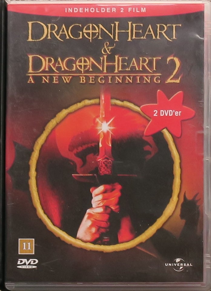 Dragonheart 1  2, DVD, eventyr