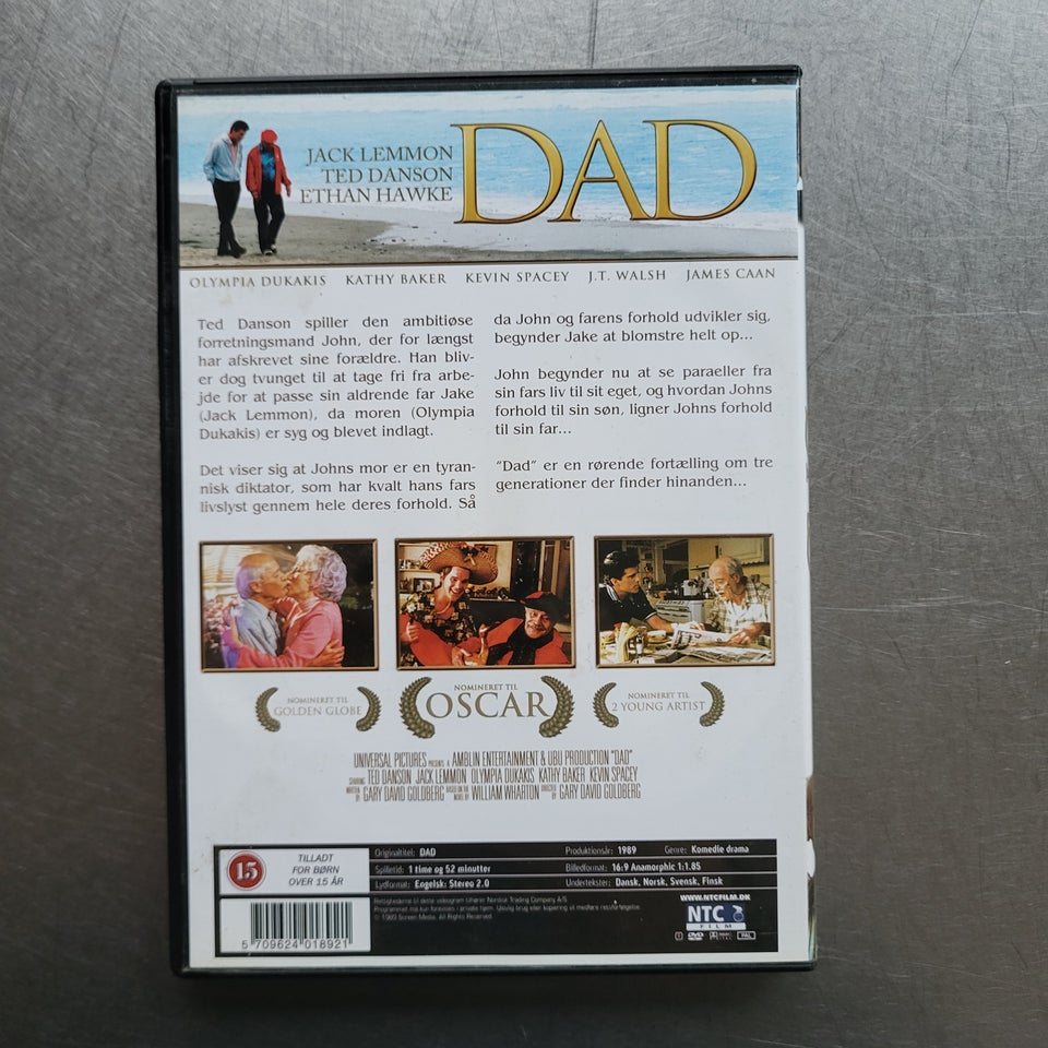 Dad, DVD, familiefilm