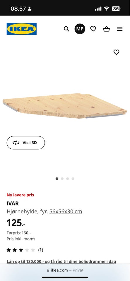 Stigereol IVAR Ikea