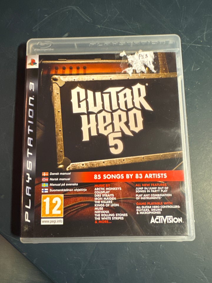 Guitar Hero 5, PS3, simulation