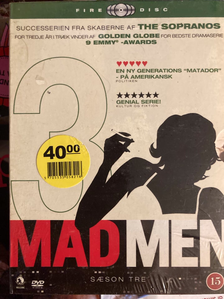 Mad Men, DVD, TV-serier