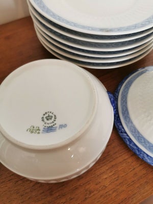 Porcelæn Terrin tallerken Royal