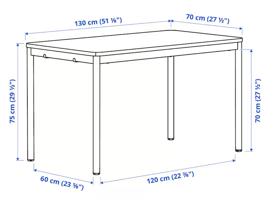 Arbejdsbord IKEA