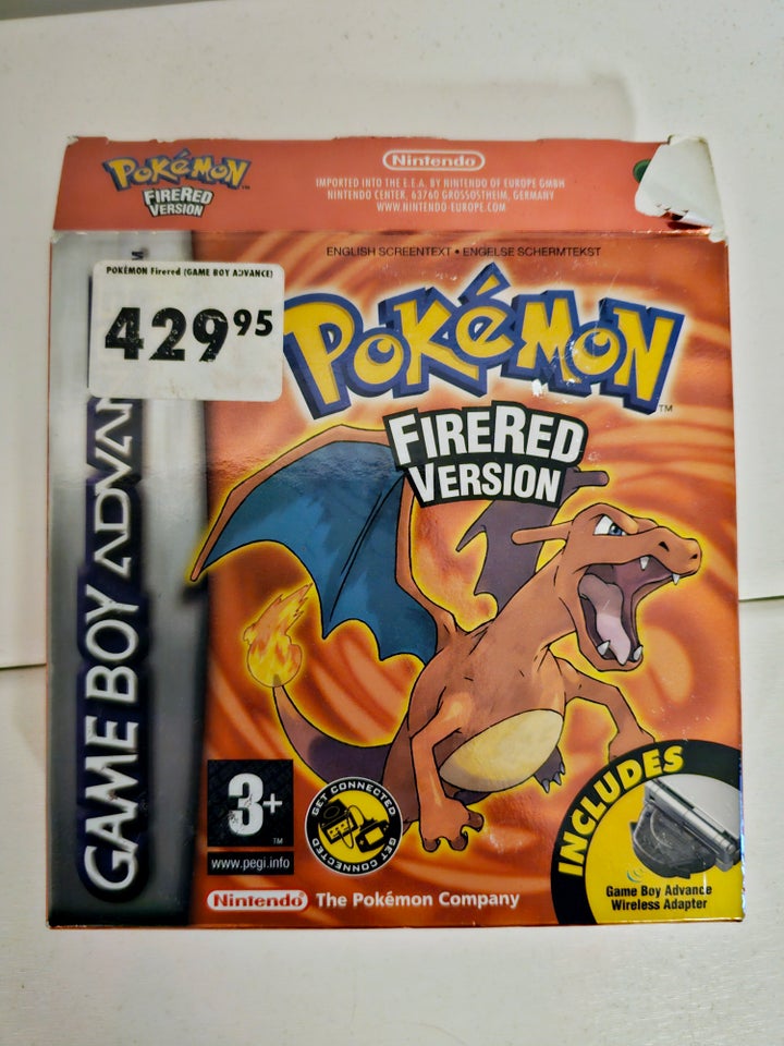 Pokemon Fire Red Gameboy Advance