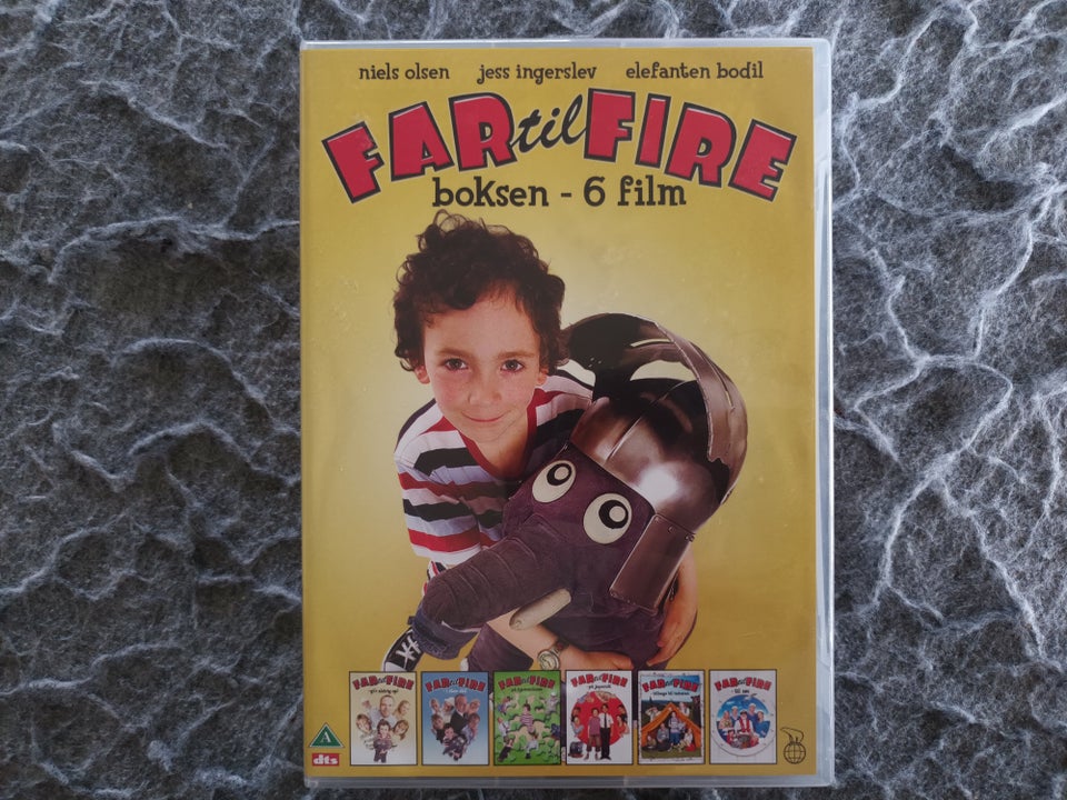 Far til Fire Boxen 6 stk. Film, DVD,