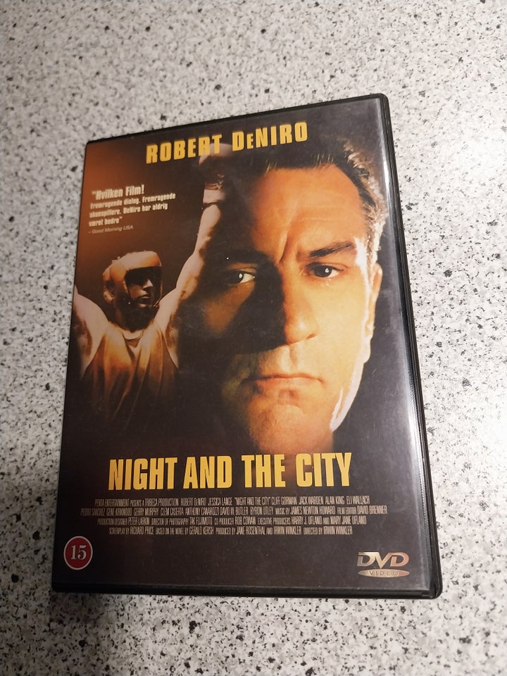 Night and the city, DVD, drama