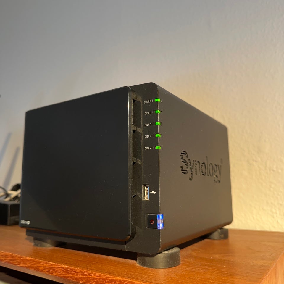 NAS, Synology DS916+ m. 4x16TB