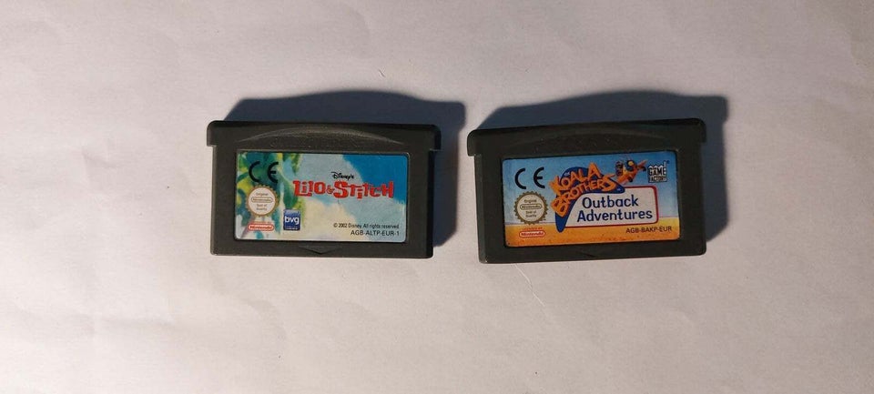 Gameboy advance spil, Gameboy