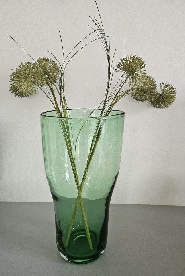 Vase Glas vase Grøn