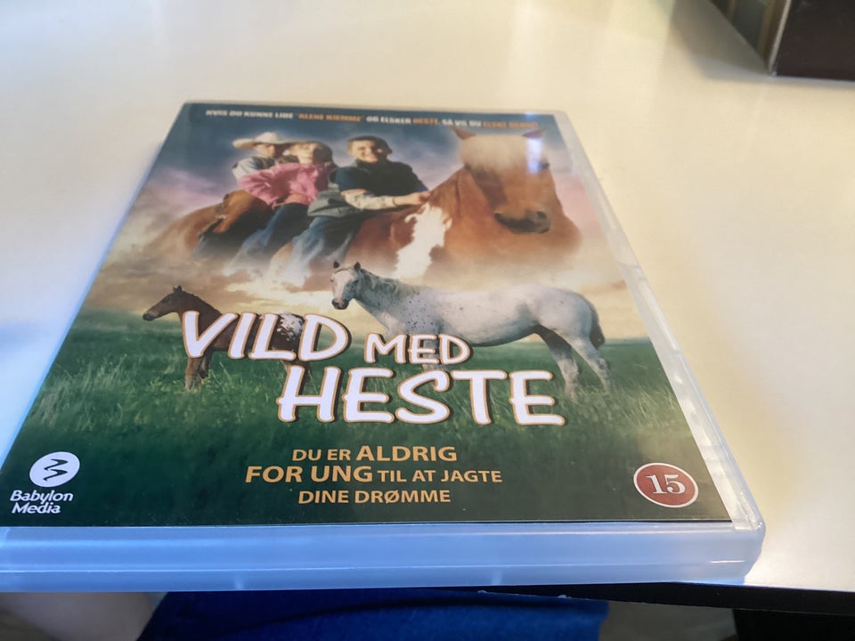 Vild med heste  DVD familiefilm