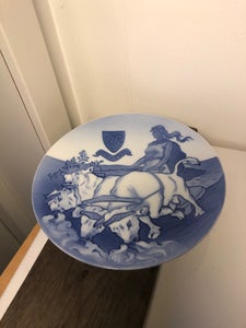 Porcelæn Platte Royal Copehagen