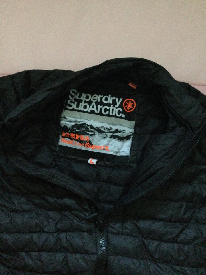 Dynejakke, str. L, superdry