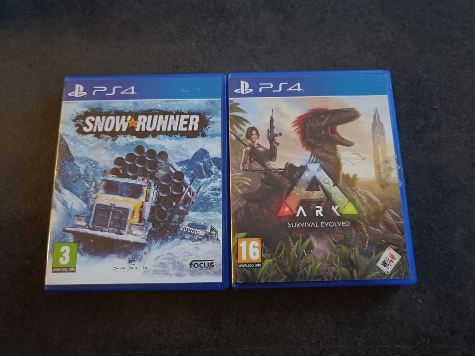 Snow Runner og Ark Survival