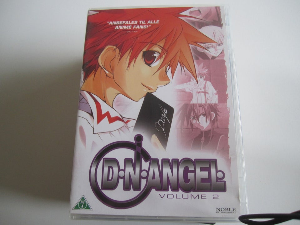 DN angel volume 2, DVD, tegnefilm