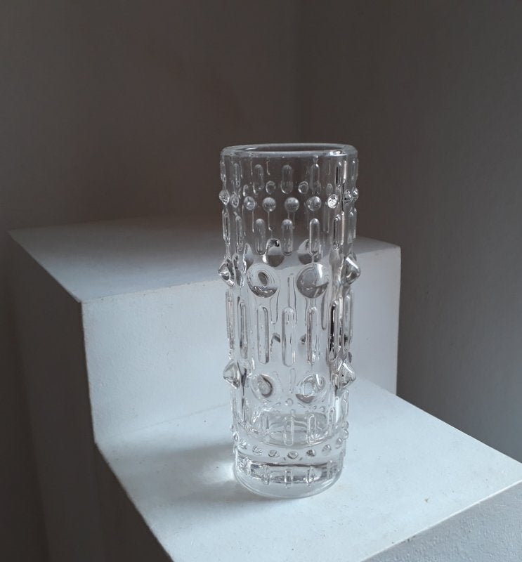 Vase Glas Glasvase Blomster