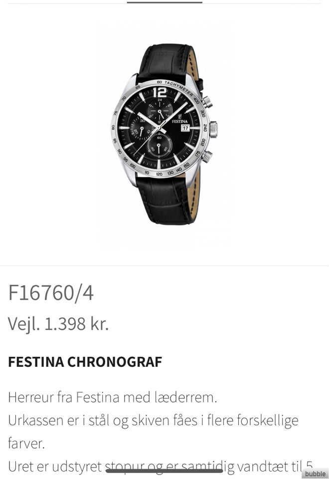 Herreur, Festina