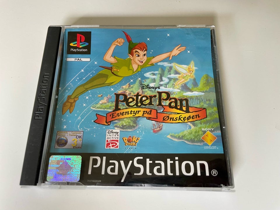 Peter Pan Eventyr På Ønskeøen, PS,