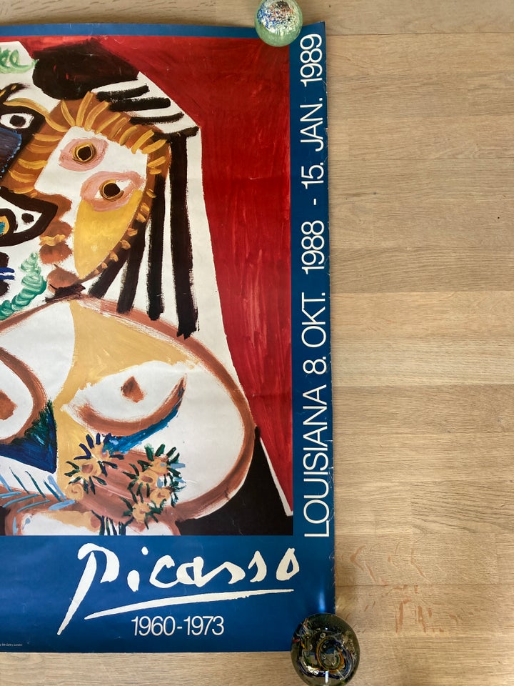 Plakat, Picasso, motiv: Mand og