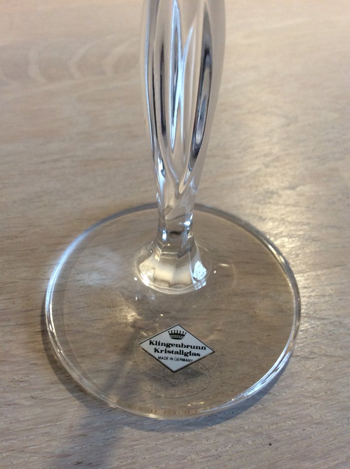 Glas, Vinglas, Klingenbrunn