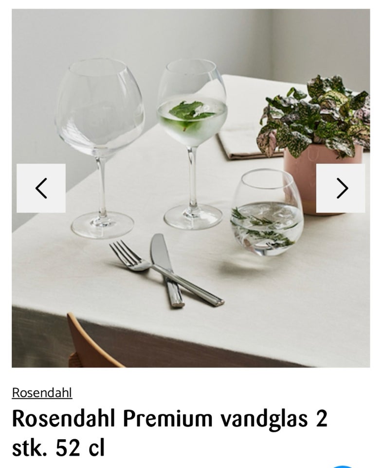 Glas, Drikkeglas, Rosendahl