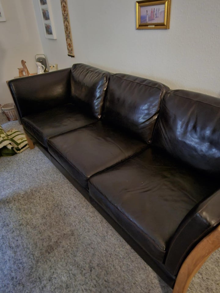 Sofa, læder