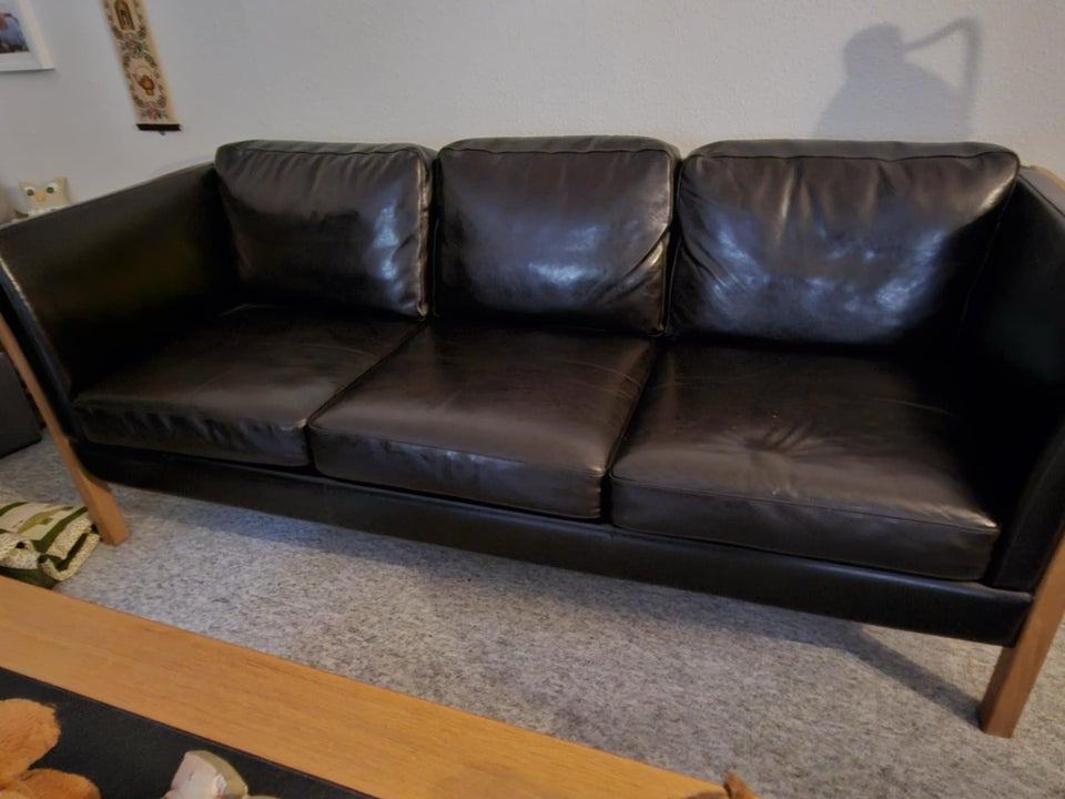 Sofa, læder