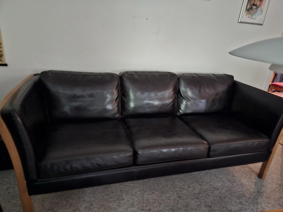 Sofa, læder