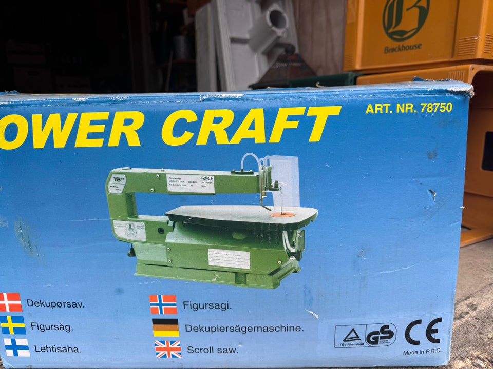 Dekupørsav, Power craft