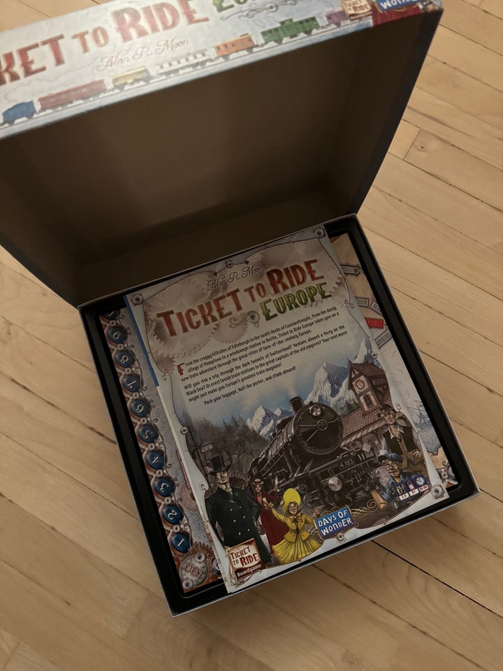 Ticket to Ride Europe , brætspil