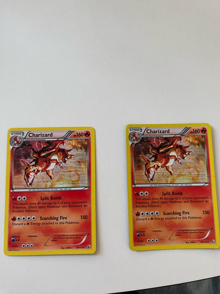 Samlekort, Holo Charizard 19/113