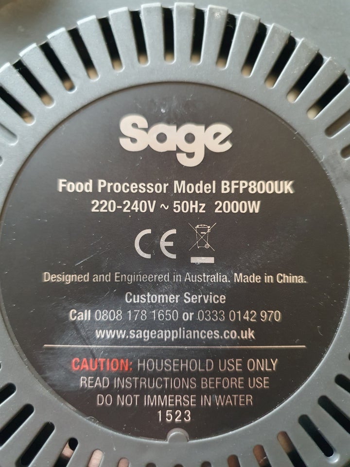 Foodprocessor Sage