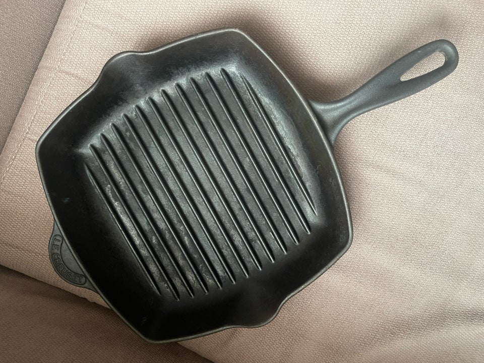 Le Creuset kvadradisk grillpande i