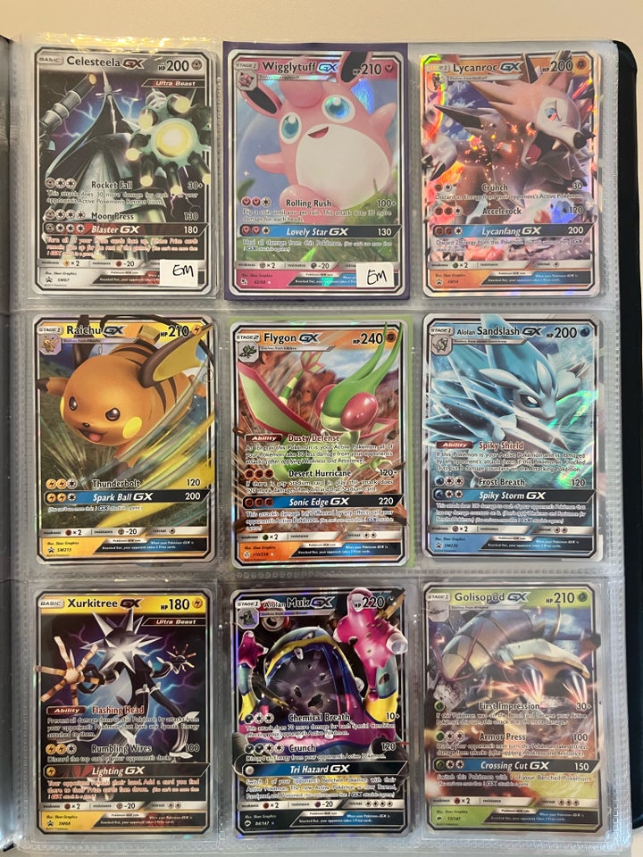 Samlekort, Pokémon GX and EX Kort