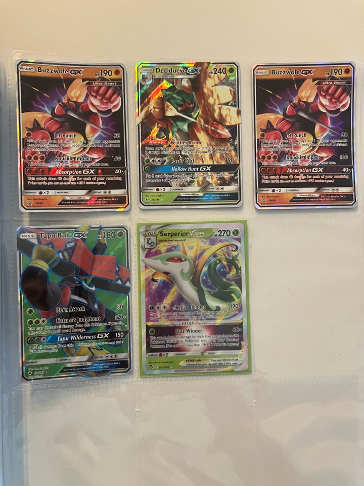 Samlekort, Pokémon GX and EX Kort